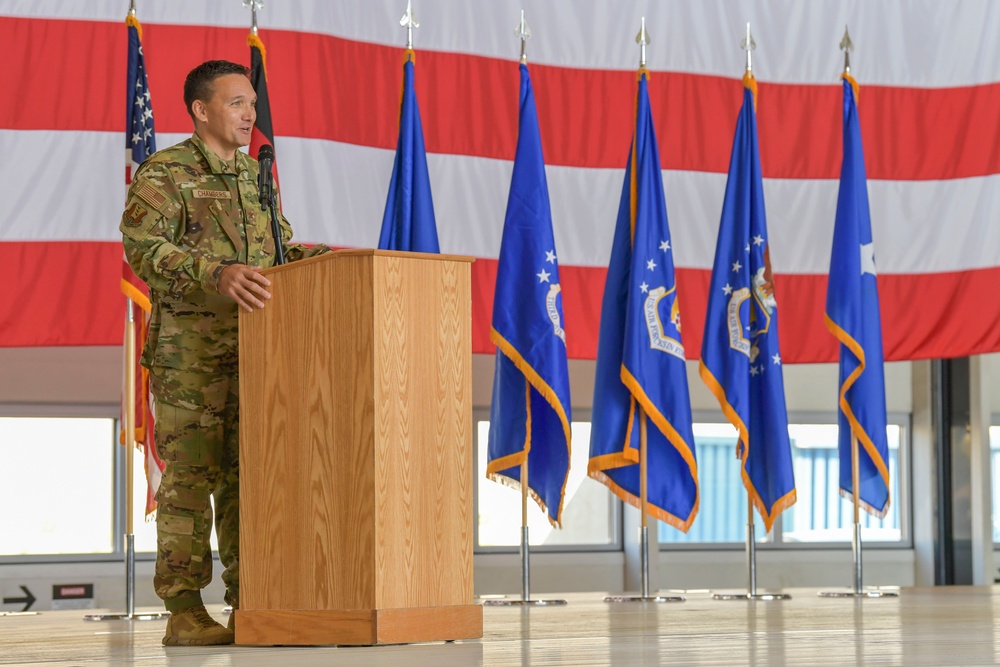 4-part ceremony equips 406th AEW to continue 435th AEW legacy