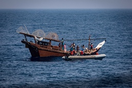 U.S. Navy Assists Mariners Experiencing Engine Trouble in Gulf of Oman