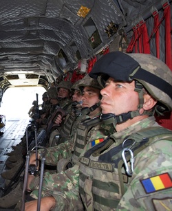 Romania's 20th Infantry Battalion participates in Saber Guardian 23 [Image 4 of 6]
