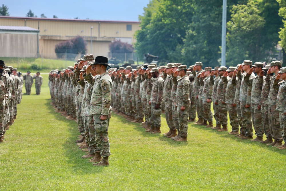 3rd Squadron, 2d Cavalry Regiment Spur Ride Ceremony [Photo 5/10]