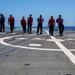 USS Rafael Peralta (DDG 115) conducts flight operations with Helicopter Maritime Strike Squadron (HSM) 77