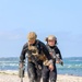 U.S. Navy, Marine Corps and French EOD technicians conduct simulated littoral ordnance removal