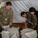 The 151st Medical Group from Utah Air National Guard conducts operations at HCA field hospital during African Lion 2023