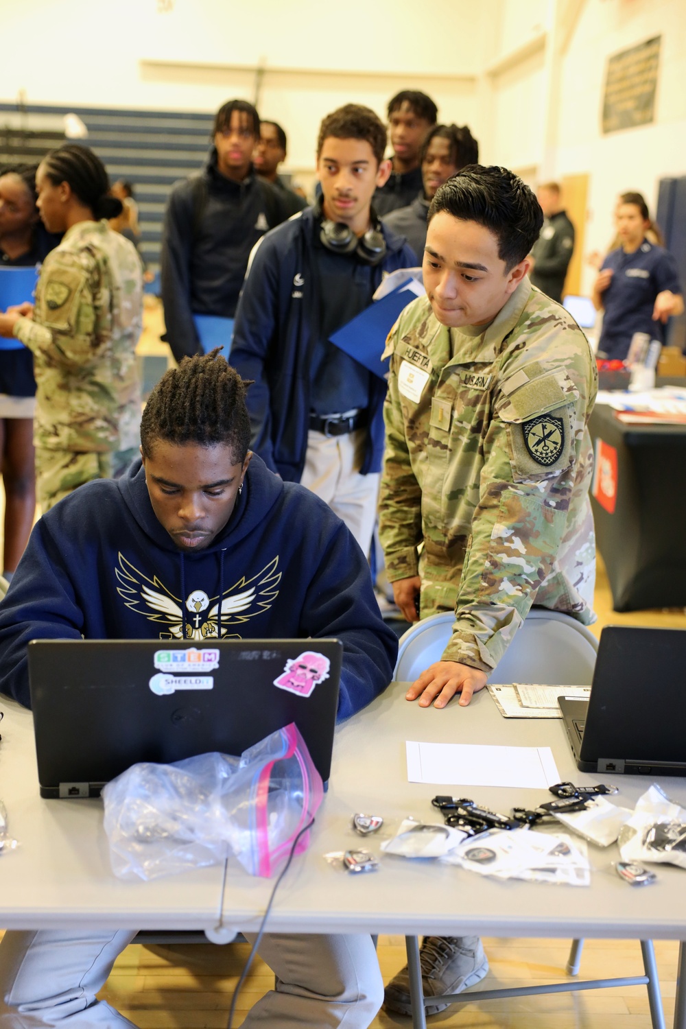 Cyber Soldiers and Civilians discuss life changing opportunities in Army Service