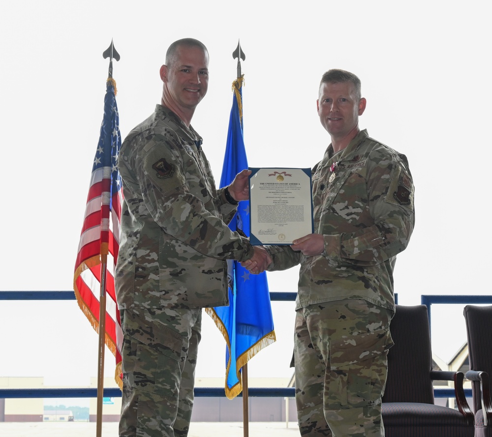 509th Civil Engineer Squadron Change of Command