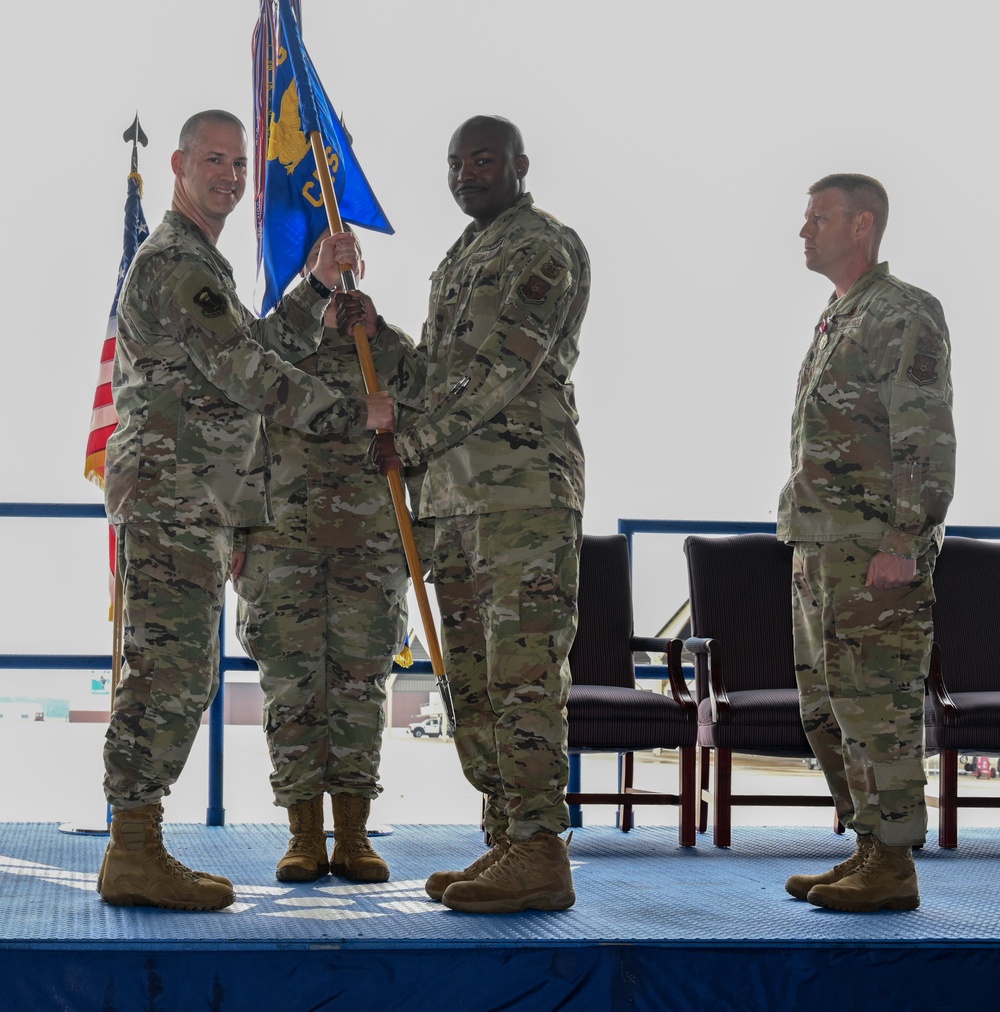 509th Civil Engineer Squadron Change of Command