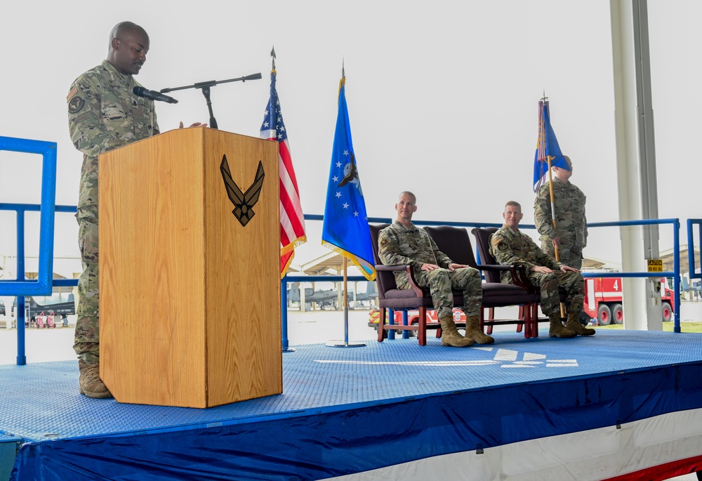 509th Civil Engineer Squadron Change of Command