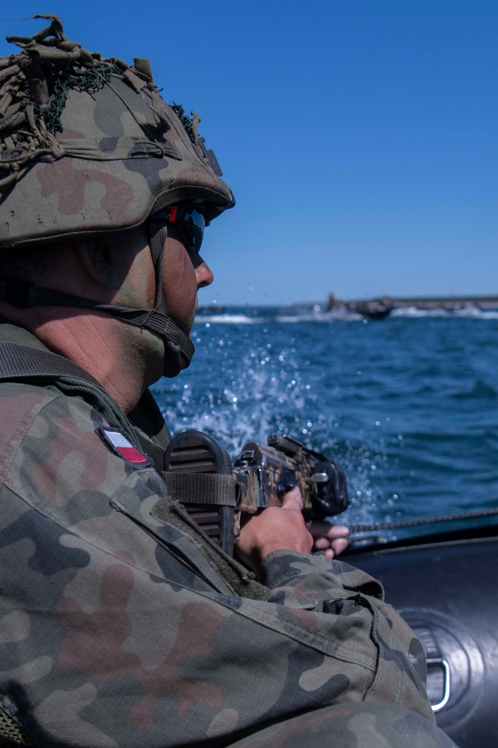 Multinational Marine Forces conduct amphibious operations during BALTOPS23