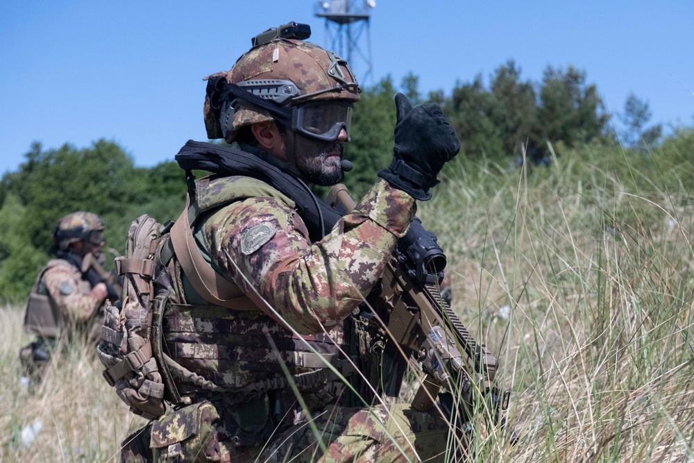 Multinational Marine Forces conduct amphibious operations during BALTOPS23