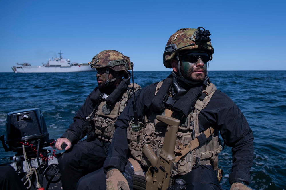 Multinational Marine Forces conduct amphibious operations during BALTOPS23