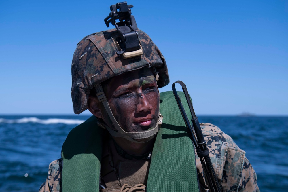 Multinational Marine Forces conduct amphibious operations during BALTOPS23