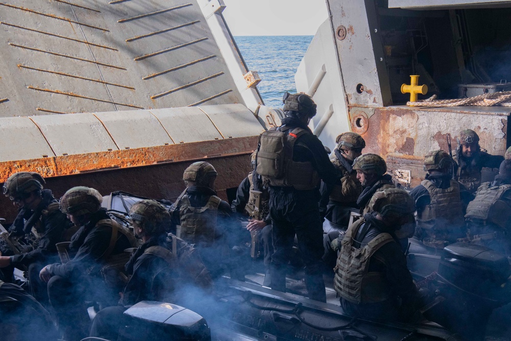 Multinational Marine Forces conduct amphibious operations during BALTOPS23