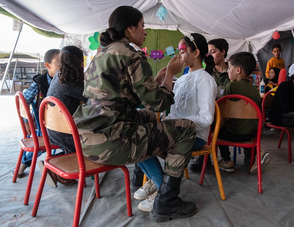 The 151st Medical Group from Utah Air National Guard conducts operations at HCA field hospital during African Lion 2023