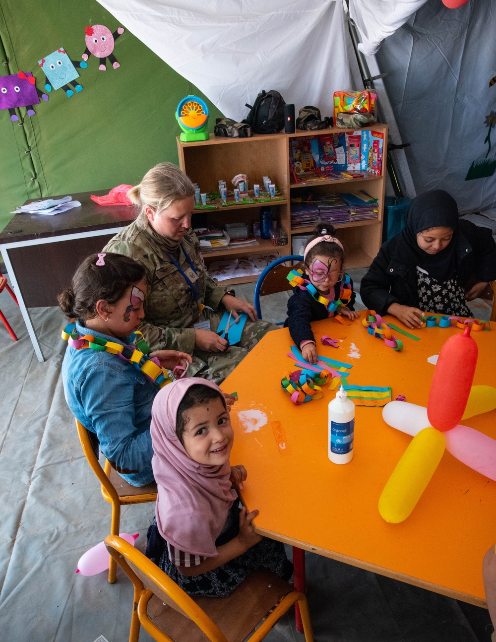 The 151st Medical Group from Utah Air National Guard conducts operations at HCA field hospital during African Lion 2023