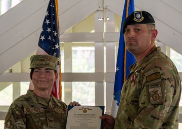 The 4th Security Forces Squadron held their change of command ceremony.