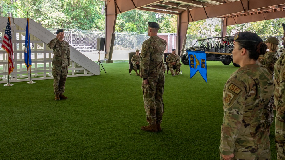 The 4th Security Forces Squadron held their change of command ceremony.