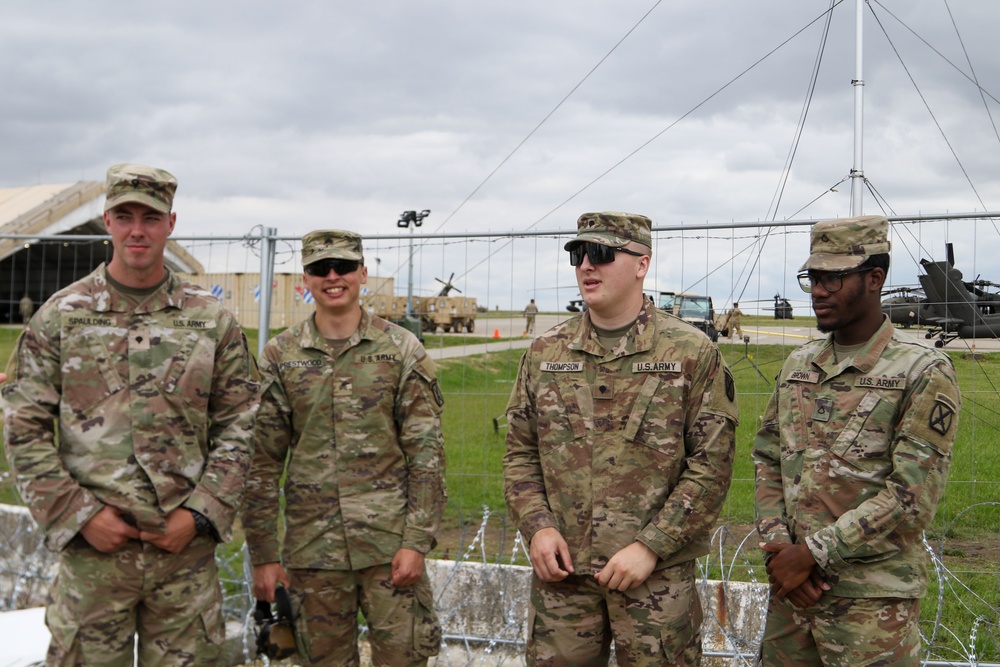 Spc. Keaton Thompson Reenlistment Ceremony