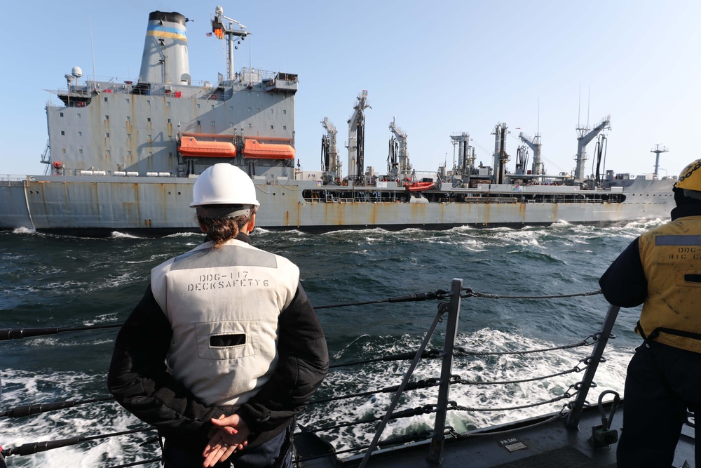 BALTOPS 23: USS Paul Ignatius Conducts Underway Replenishment