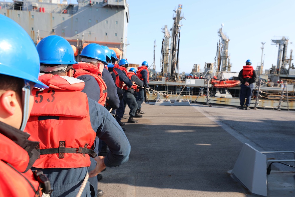 BALTOPS 23: USS Paul Ignatius Conducts Underway Replenishment