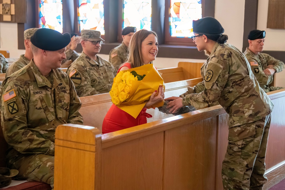 U.S. Army Health Clinic Stuttgart Change of Command Ceremony