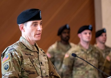 U.S. Army Health Clinic Stuttgart Change of Command Ceremony