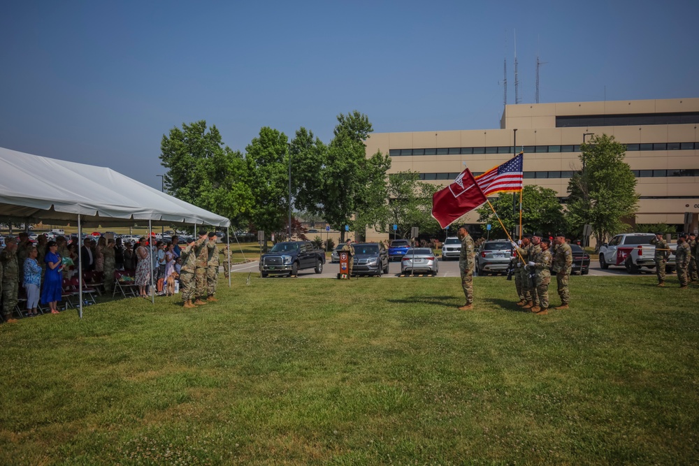 BACH Conducts Medical Readiness Battalion Change of Command Ceremony