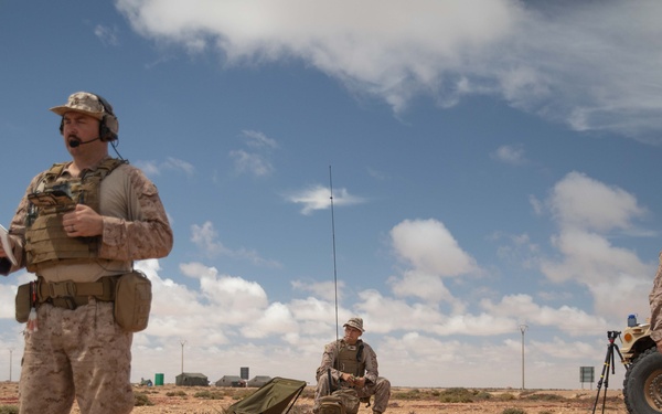 Marines Rehearse Close-Air Support with Moroccan Fighter Pilots