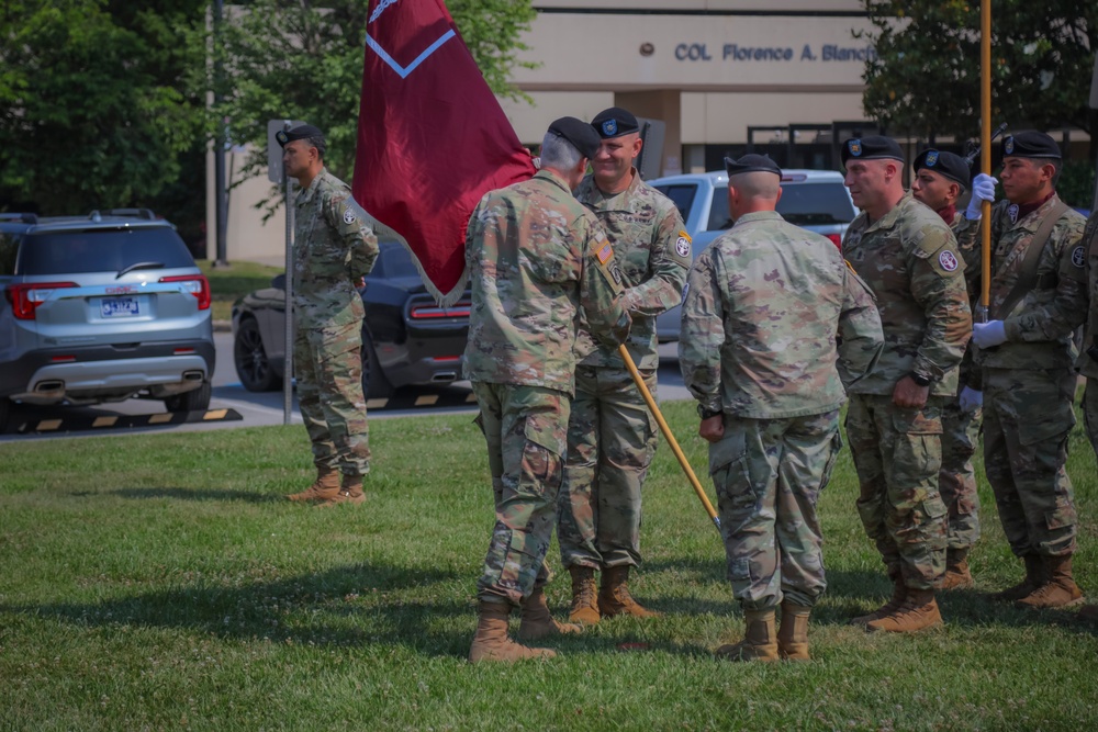 BACH Conducts Medical Readiness Battalion Change of Command Ceremony