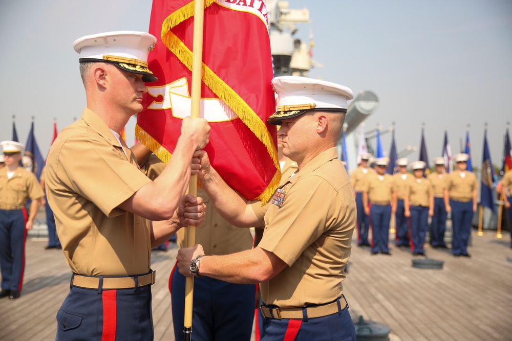 2nd Network Battalion Change of Command
