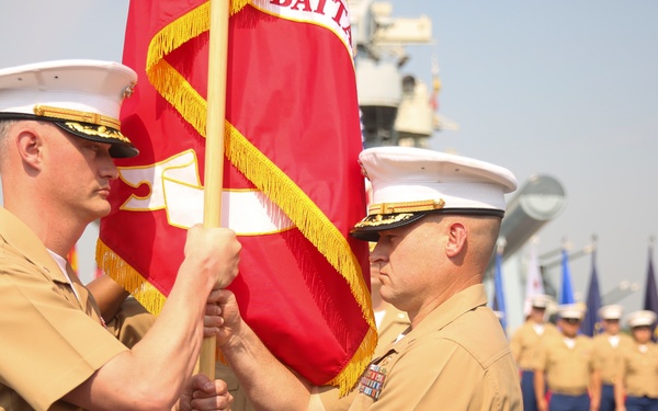 2nd Network Battalion Change of Command