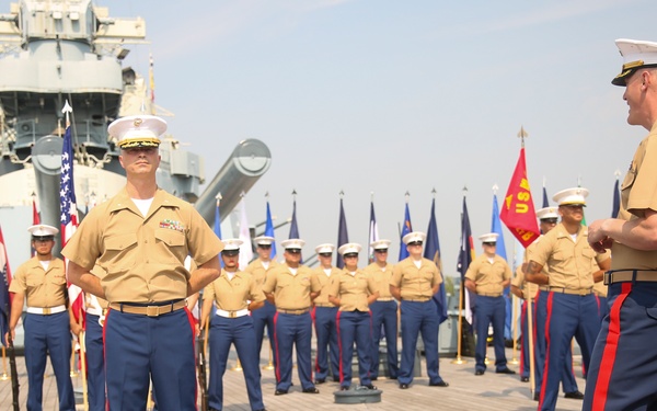 2nd Network Battalion Change of Command​