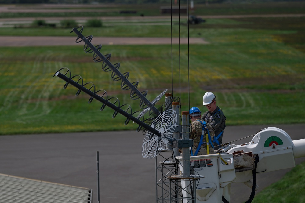 Multi-capable airman leverages prior enlisted experience on a Bomber Task Force deployment