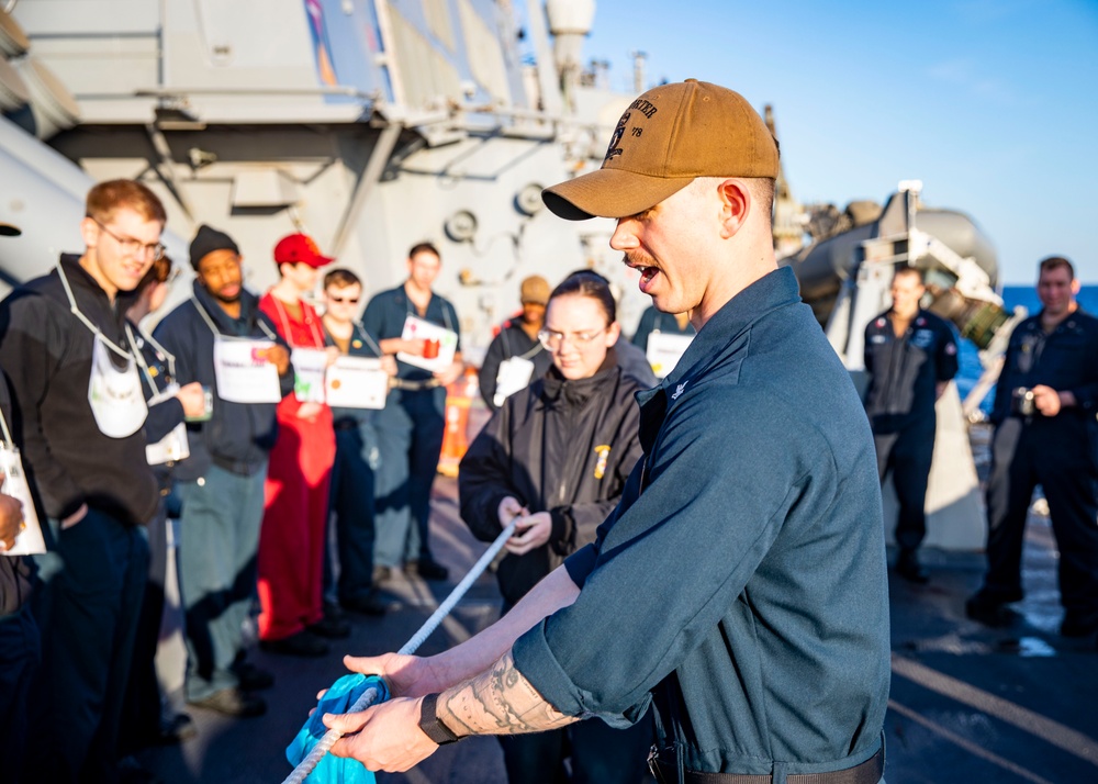 USS Porter Observes Mental Health Awareness Month