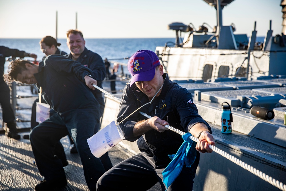 USS Porter Observes Mental Health Awareness Month