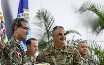 Dominican Republic Ministry of Defense holds closing ceremony for CENTAM Guardian 2023