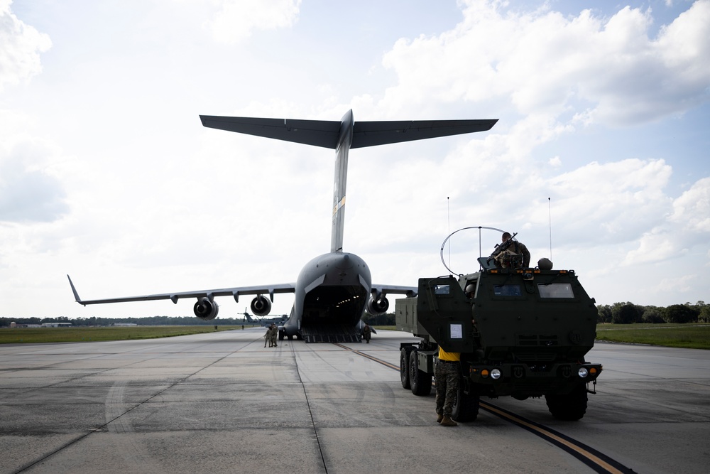 Precious Cargo: HIMARS Simulated Fire and New Aircraft Refueling Sustainability Concept Via C-17