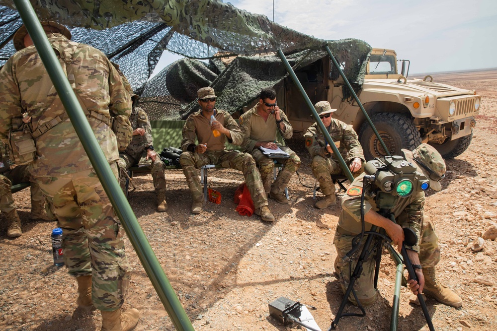 DVIDS - Images - Forward observers from the 1-148th direct artillery in ...