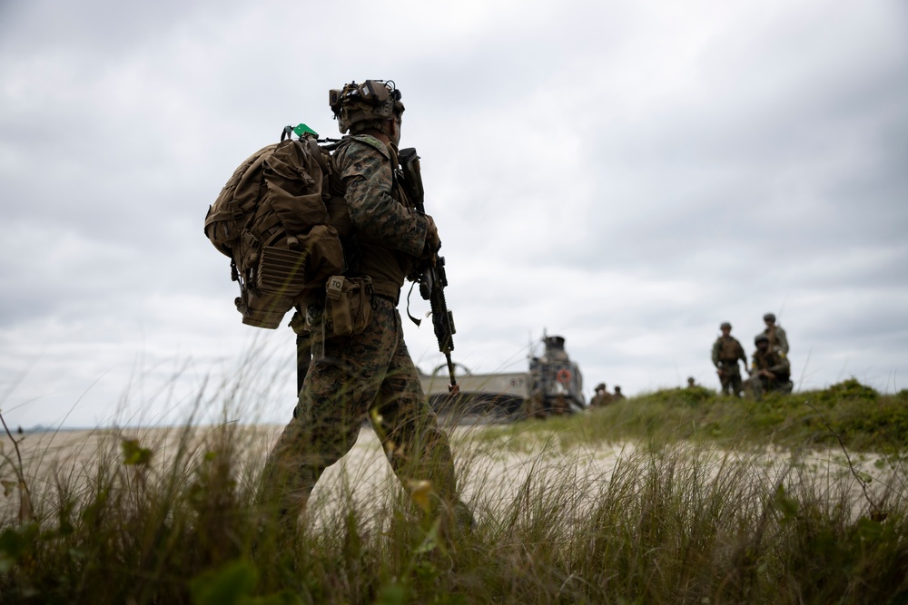 Fun at The Beach: C2X Amphibious Assault