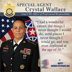 Women Veterans Day – Celebrating Special Agent Crystal Wallace’s Service to Country
