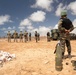 Moroccan Armed Forces demonstrate artillery fire during African Lion