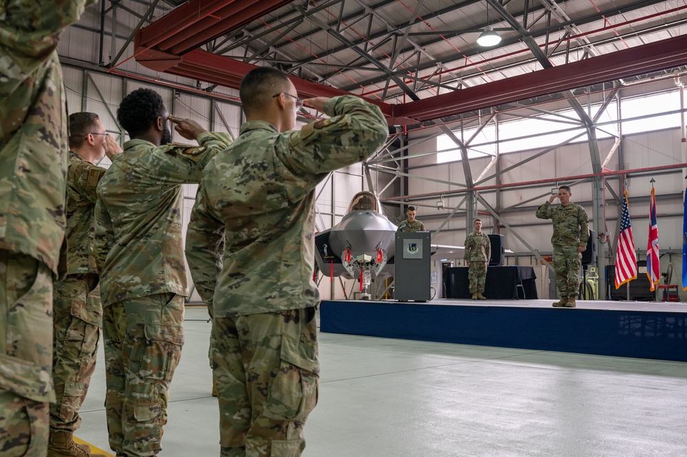 Liberty Wing activates the 493rd and 495th Fighter Generation Squadrons