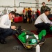 USS Ronald Reagan (CVN 76) sailors simulate a Mass Casualty