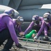 USS Ronald Reagan (CVN 76) Sailors participate in mass casualty drill