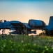 Idaho's A-10 Thunderbolt IIs at sunset in Germany at Air Defender 23