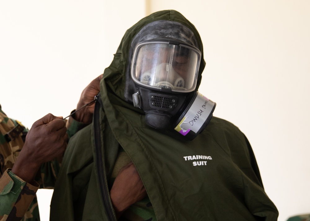 ‘Stronger Together’ Utah National Guard CBRN Task Force trains with Ghana Armed Forces during African Lion