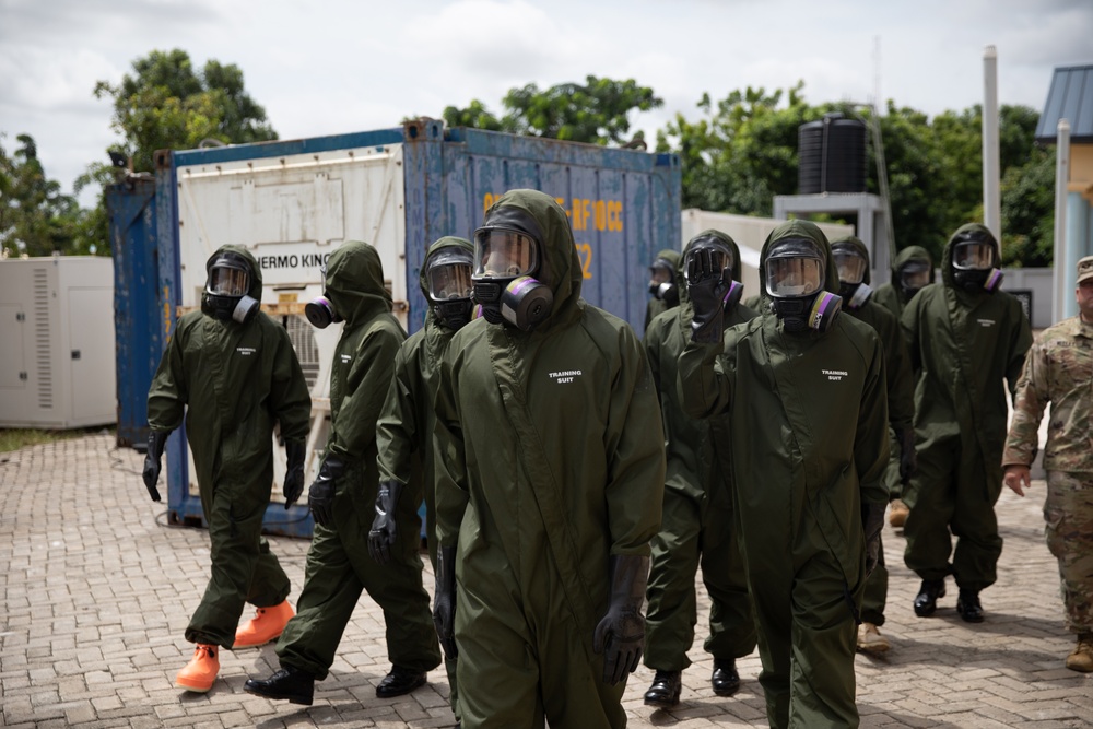 ‘Stronger Together’ Utah National Guard CBRN Task Force trains with Ghana Armed Forces during African Lion