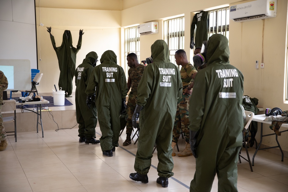 ‘Stronger Together’ Utah National Guard CBRN Task Force trains with Ghana Armed Forces during African Lion