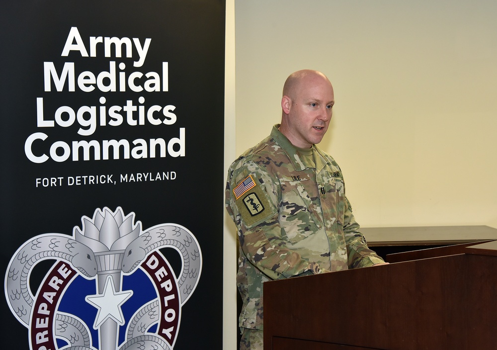 AMLC holds first detachment change of command