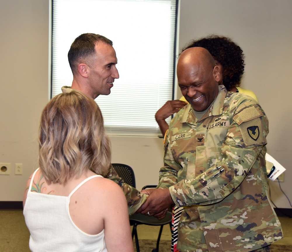 AMLC holds first detachment change of command