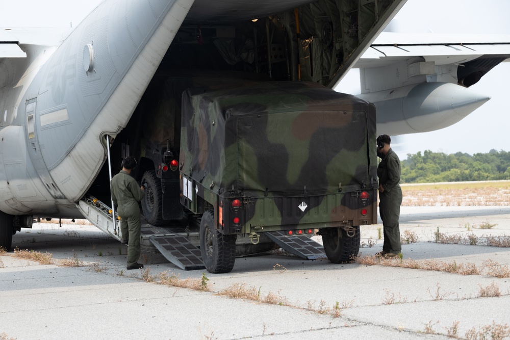 Fleet Battle Problem Exercise with C-130